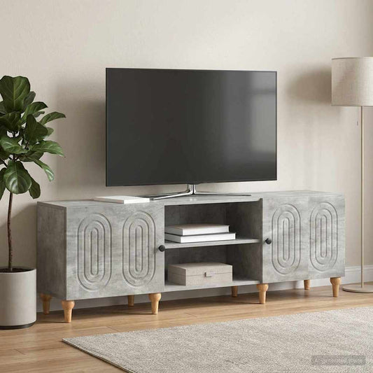 Mobile TV Grigio Cemento 150 x 31 x 50 cm Legno ingegnerizzato