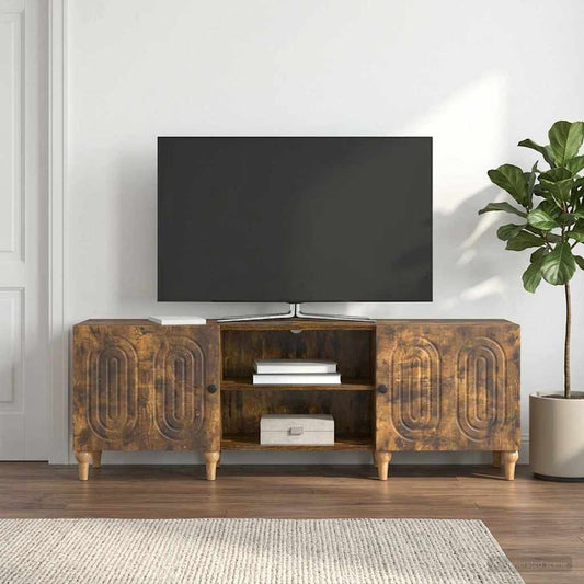 Mobile TV 150 x 31 x 50 cm Rovere Fumo Legno ingegnerizzato