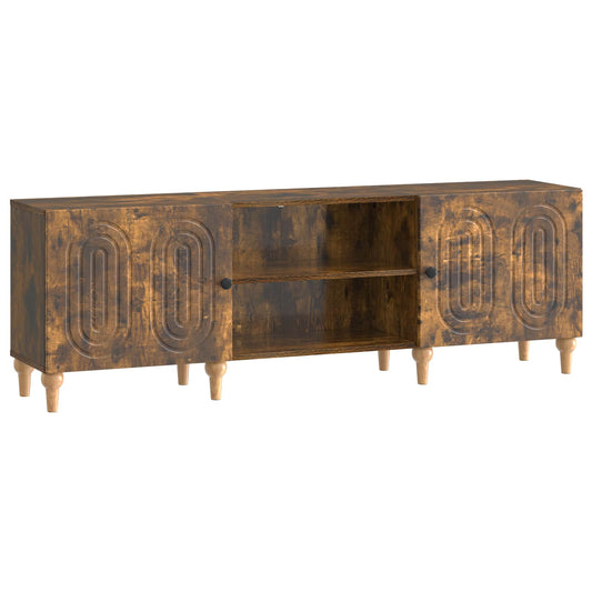 Mobile TV Rovere Fumo 150 x 31 x 50 cm Legno ingegnerizzato