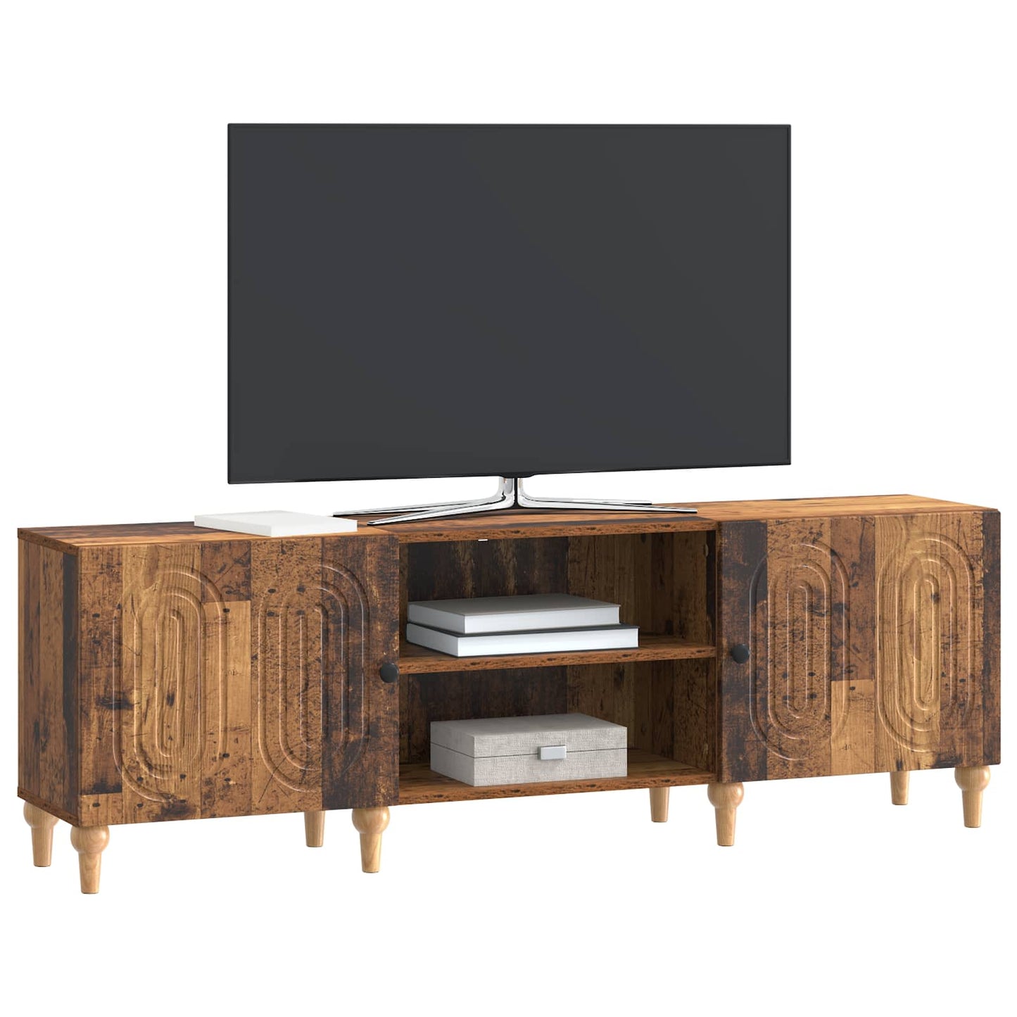 Mobile TV Legno antico 150 x 31 x 50 cm Legno ingegnerizzato | homemem39
