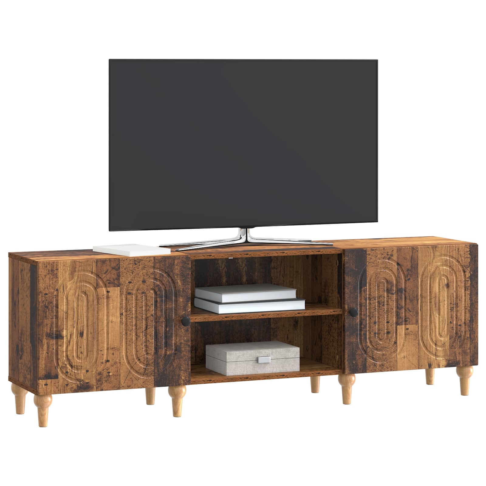 Mobile TV Legno antico 150 x 31 x 50 cm Legno ingegnerizzato | homemem39