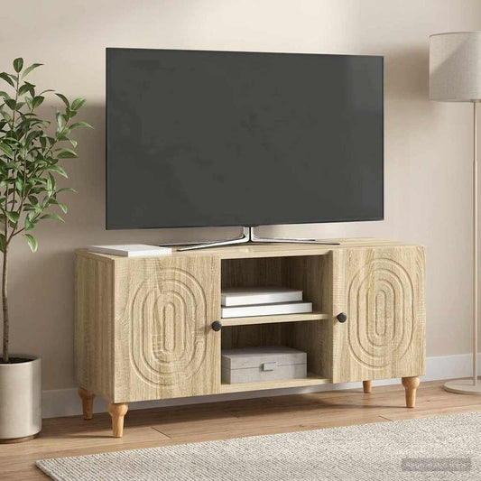 Mobile TV Rovere Sonoma 102 x 34,5 x 50 cm Legno ingegnerizzato