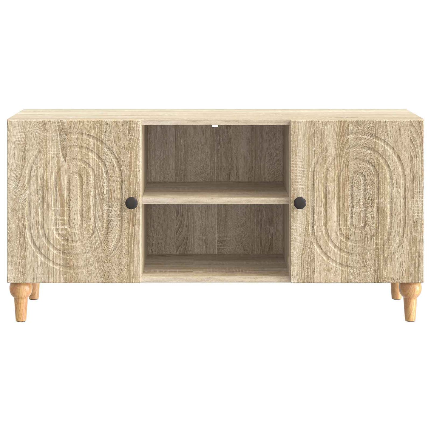 Mobile TV Rovere Sonoma 102 x 34,5 x 50 cm Legno ingegnerizzato | homemem39