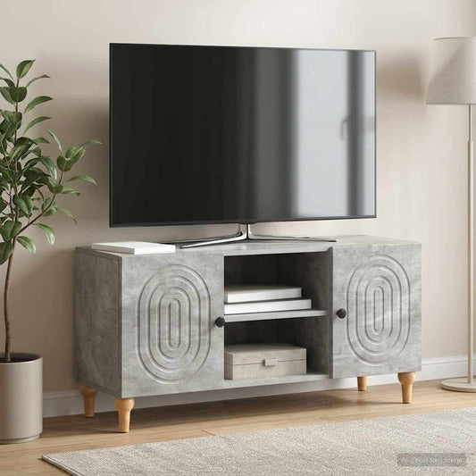 Mobile TV Grigio Cemento 102 x 34,5 x 50 cm
