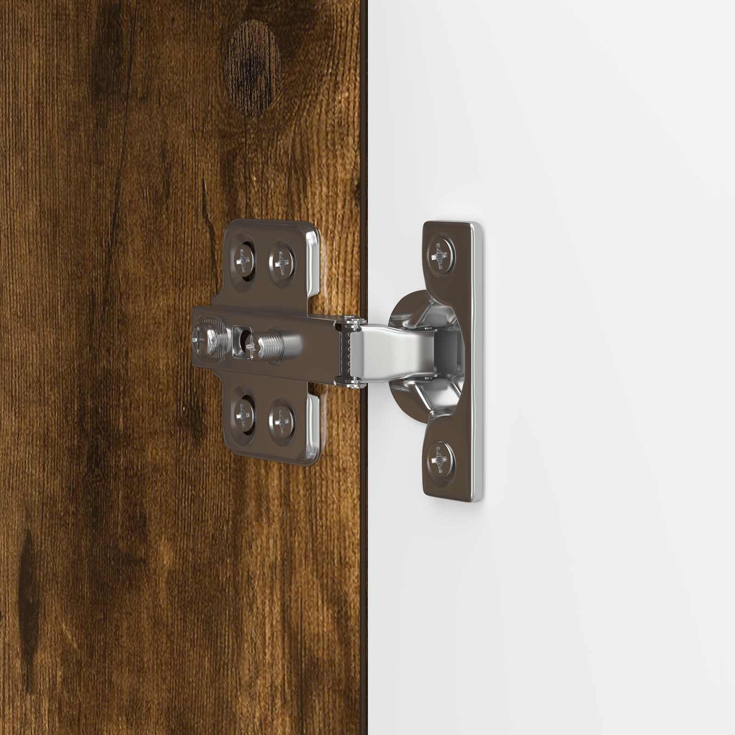 Mobile TV Rovere Fumo 102 x 34,5 x 50 cm Legno ingegnerizzato | homemem39