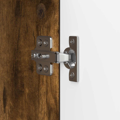 Mobile TV Rovere Fumo 102 x 34,5 x 50 cm Legno ingegnerizzato | homemem39
