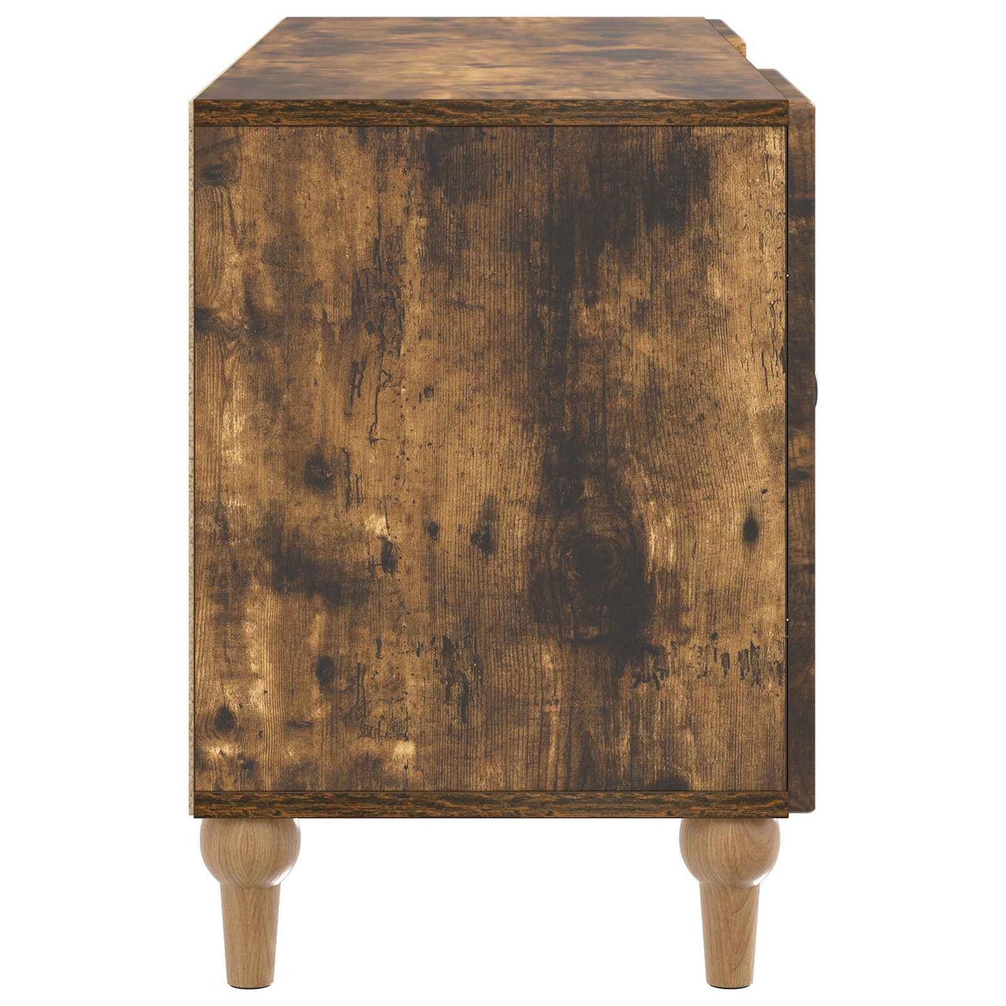 Mobile TV Rovere Fumo 102 x 34,5 x 50 cm Legno ingegnerizzato | homemem39