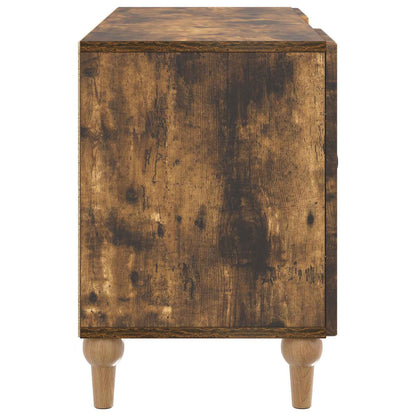 Mobile TV Rovere Fumo 102 x 34,5 x 50 cm Legno ingegnerizzato | homemem39