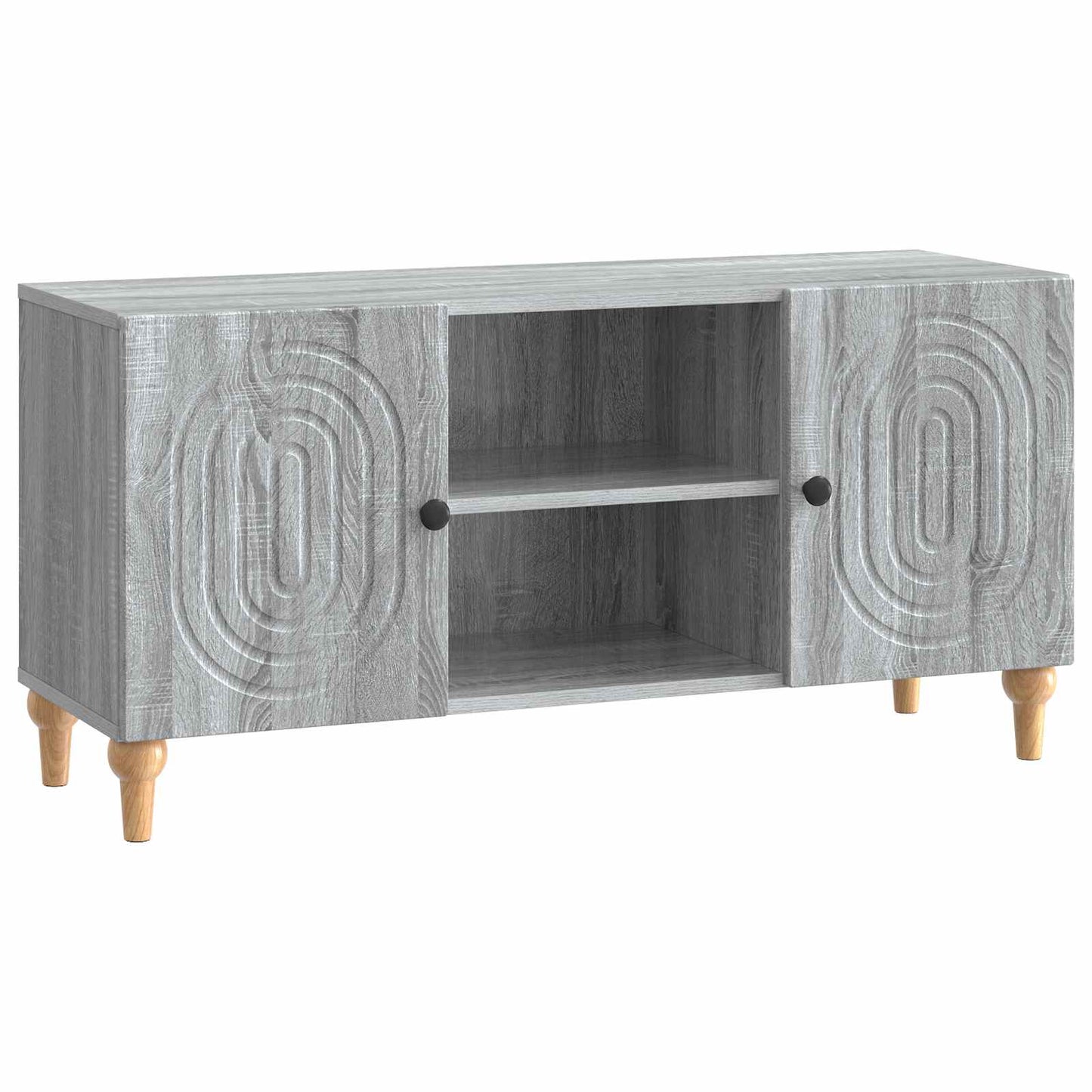 Mobile TV Grigio Sonoma 102 x 34,5 x 50 cm Legno ingegnerizzato