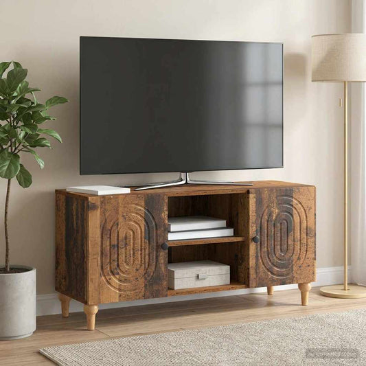 Mobile TV Legno antico 102 x 34,5 x 50 cm Legno ingegnerizzato