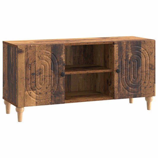 Mobile TV Legno antico 102 x 34,5 x 50 cm Legno ingegnerizzato