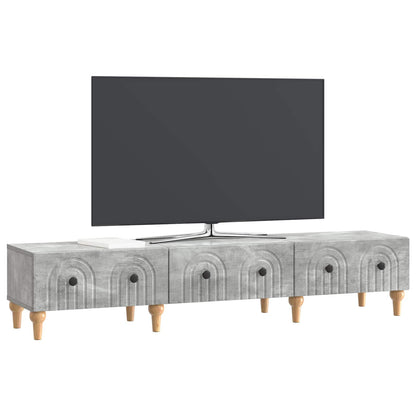 Mobile TV con cassetto Grigio Cemento 147 x 34,5 x 30 cm | homemem39