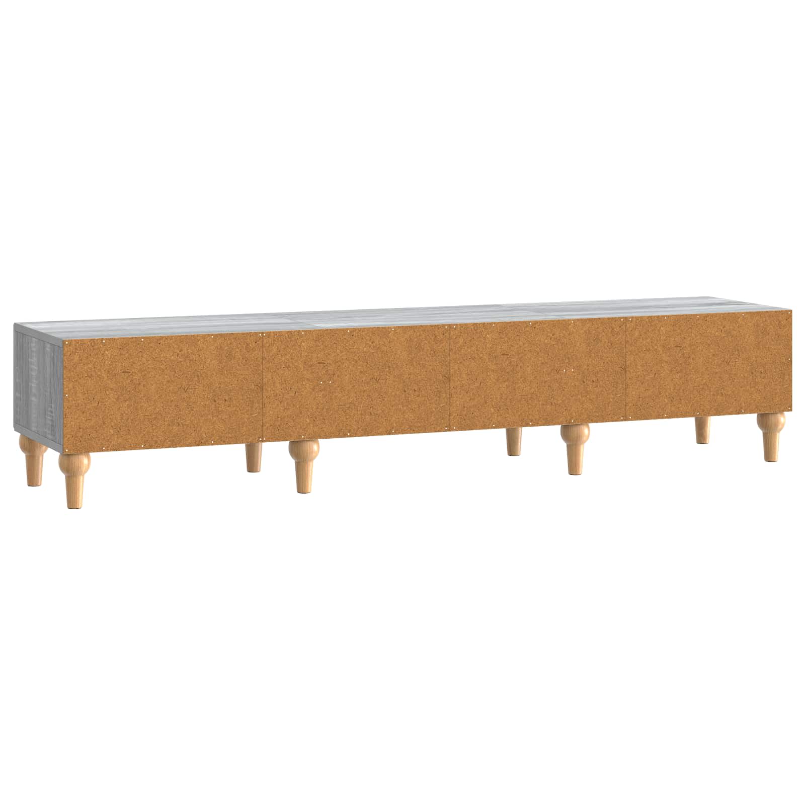 Mobile TV Grigio Sonoma 147 x 34,5 x 30 cm Legno ingegnerizzato | homemem39