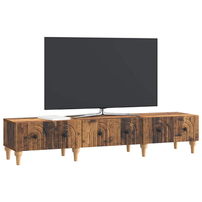 Mobile TV Legno antico 147 x 34,5 x 30 cm Legno ingegnerizzato | homemem39