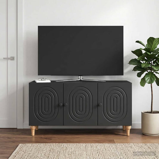 Mobile TV 99 x 34,5 x 50 cm Nero Legno ingegnerizzato