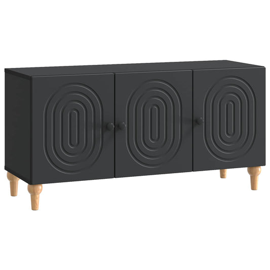 Mobile TV Nero 99 x 34,5 x 50 cm Legno ingegnerizzato