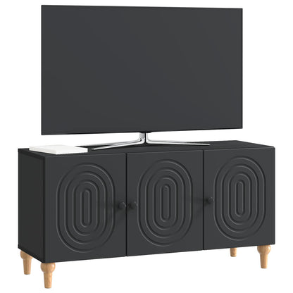 Mobile TV Nero 99 x 34,5 x 50 cm Legno ingegnerizzato | homemem39
