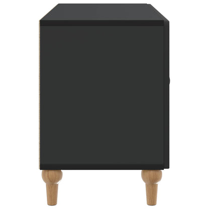 Mobile TV Nero 99 x 34,5 x 50 cm Legno ingegnerizzato