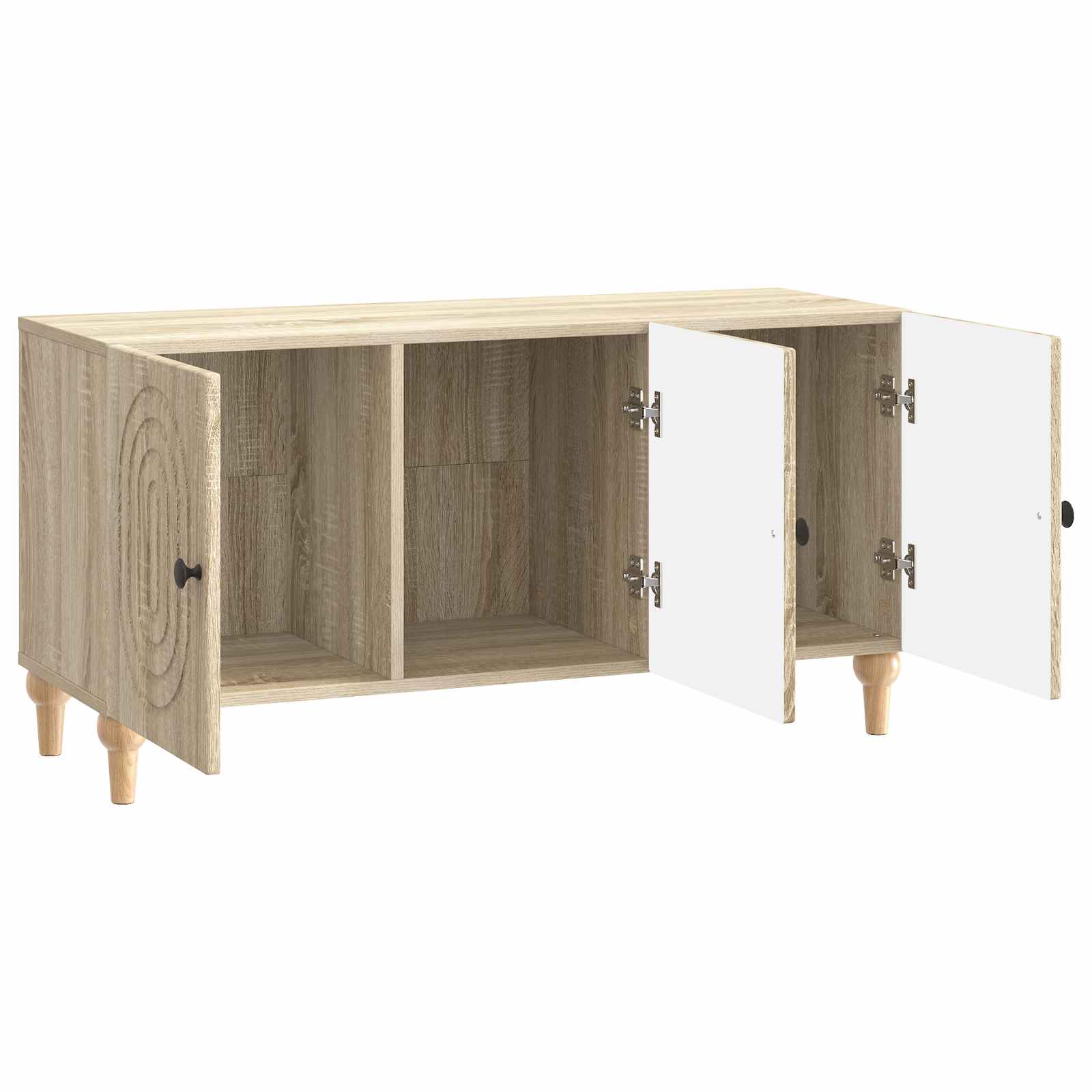 Mobile TV Rovere Sonoma 99 x 34,5 x 50 cm Legno ingegnerizzato | homemem39