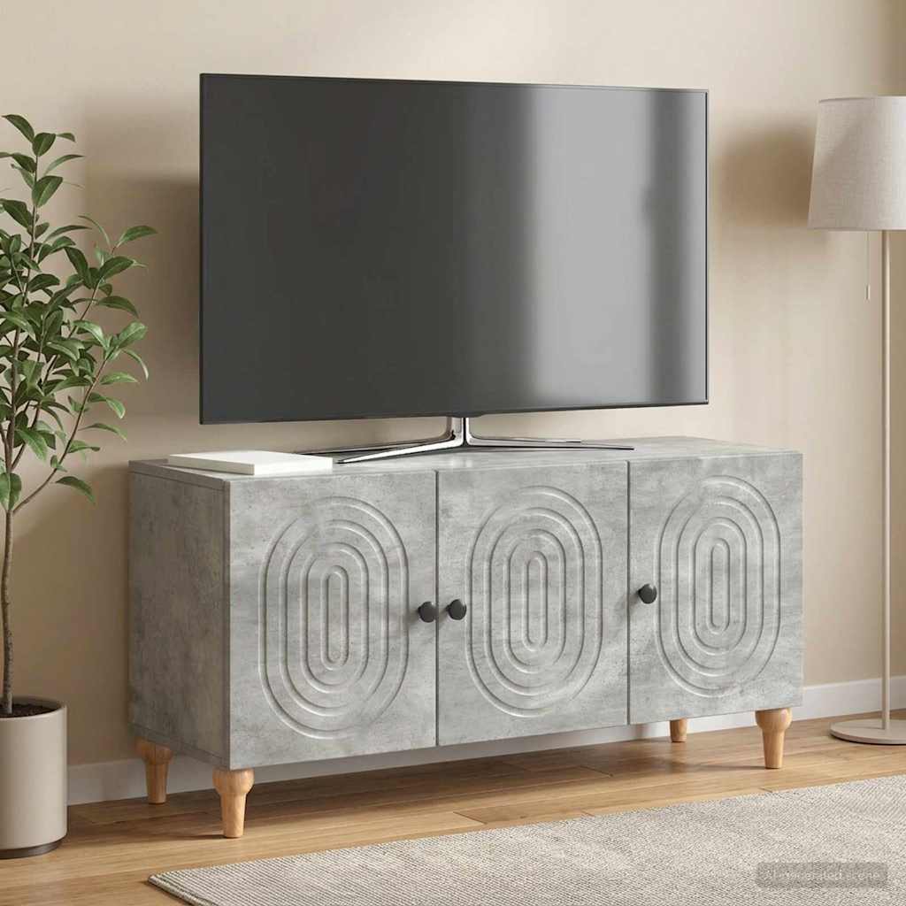 Mobile TV Grigio Cemento 99 x 34,5 x 50 cm Legno ingegnerizzato
