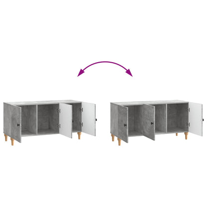 Mobile TV Grigio Cemento 99 x 34,5 x 50 cm Legno ingegnerizzato | homemem39