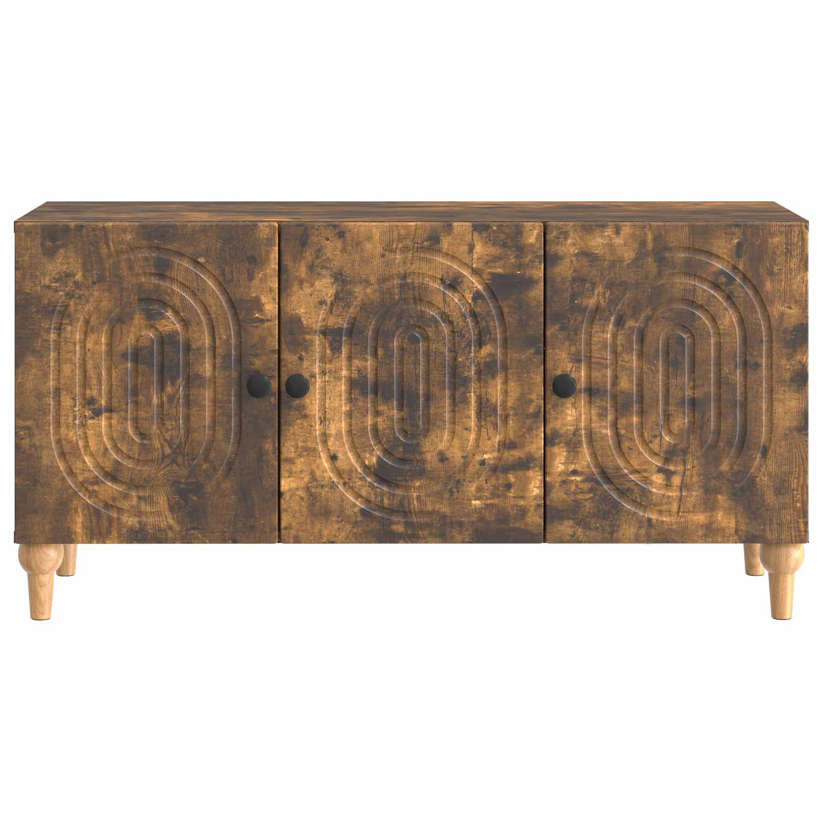 Mobile TV Rovere Fumo 99 x 34,5 x 50 cm Legno ingegnerizzato | homemem39