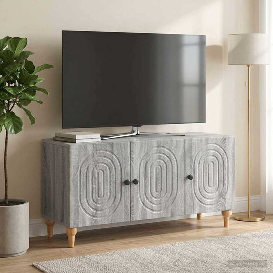 Mobile TV Grigio Sonoma 99 x 34,5 x 50 cm Legno ingegnerizzato