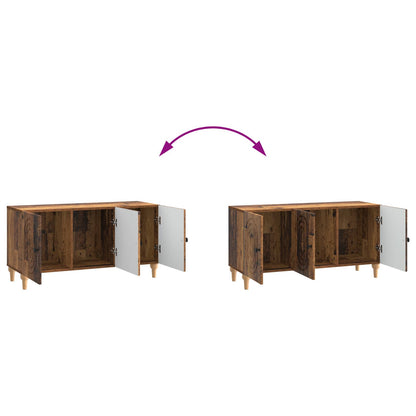 Mobile TV Legno antico 99 x 34,5 x 50 cm Legno ingegnerizzato | homemem39