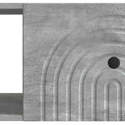 Tavolino da salotto Grigio Cemento 90 x 50 x 40 cm | homemem39