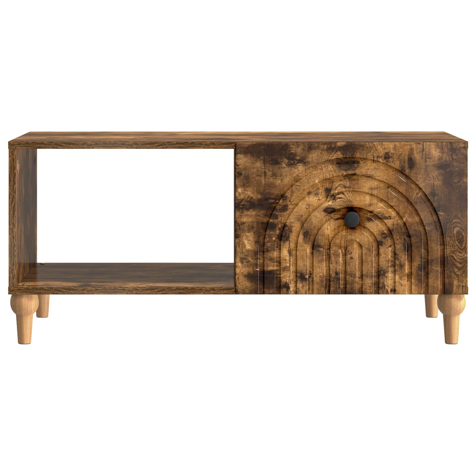 Tavolino da salotto Rovere Fumo 90 x 50 x 40 cm | homemem39