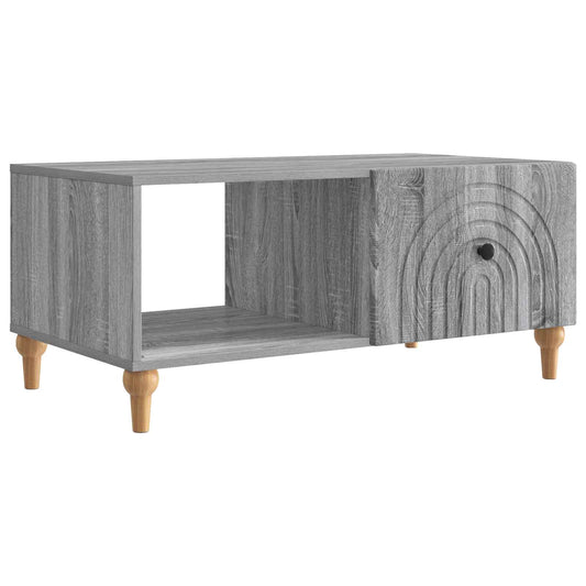 Tavolino da salotto Grigio Sonoma 90 x 50 x 40 cm | homemem39