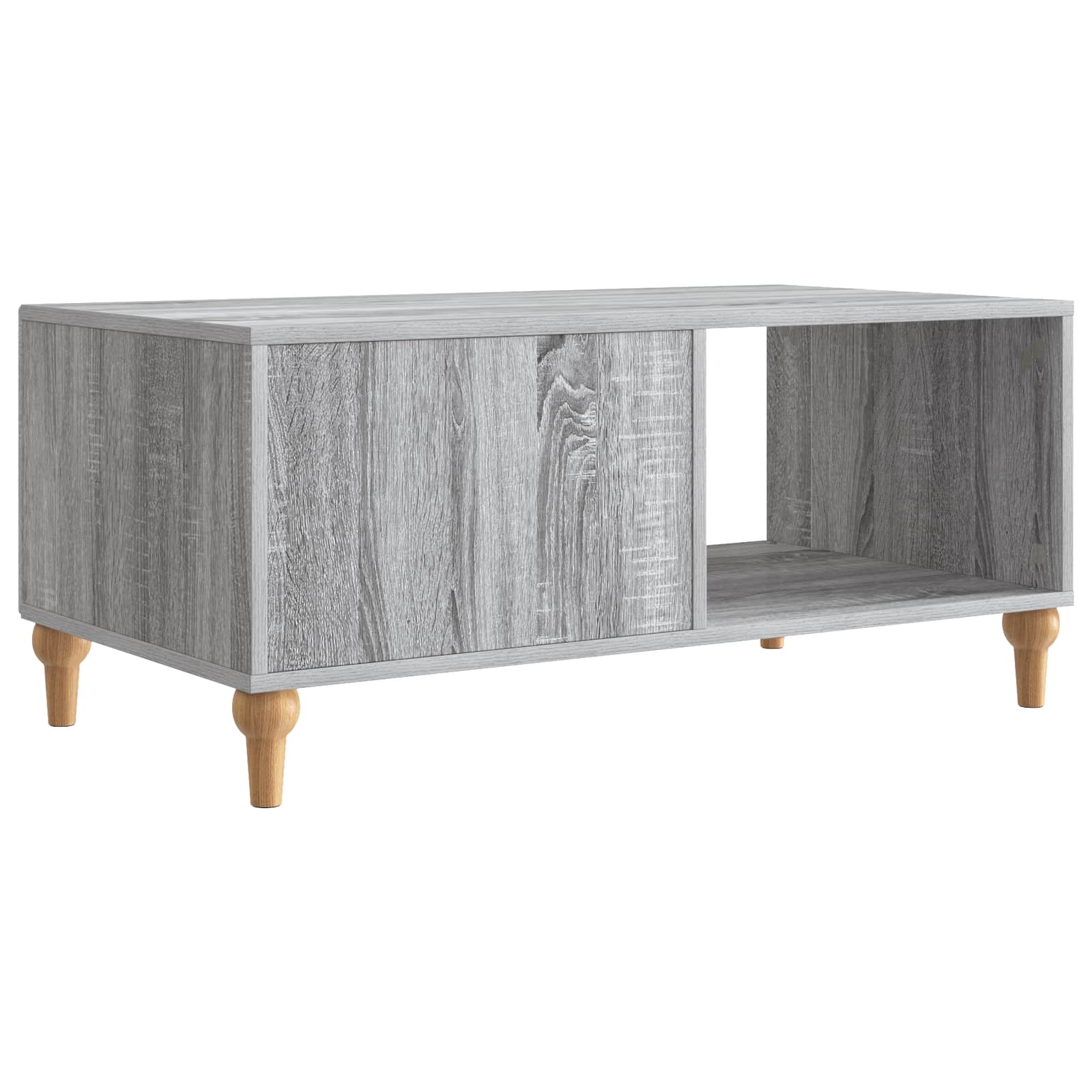 Tavolino da salotto Grigio Sonoma 90 x 50 x 40 cm | homemem39