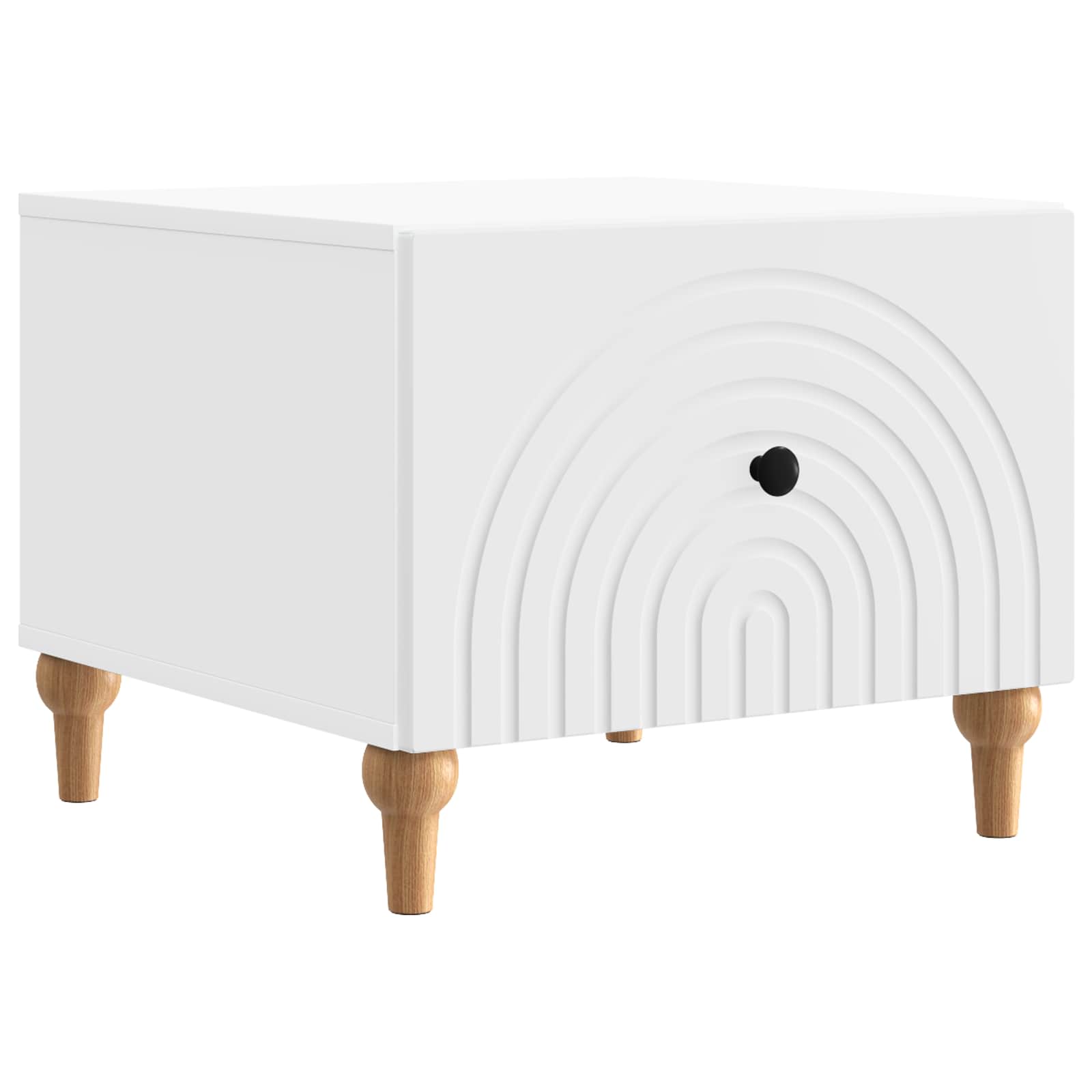 Tavolino da salotto Bianco 49 x 50 x 40 cm Legno ingegnerizzato | homemem39