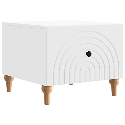 Tavolino da salotto Bianco 49 x 50 x 40 cm Legno ingegnerizzato | homemem39