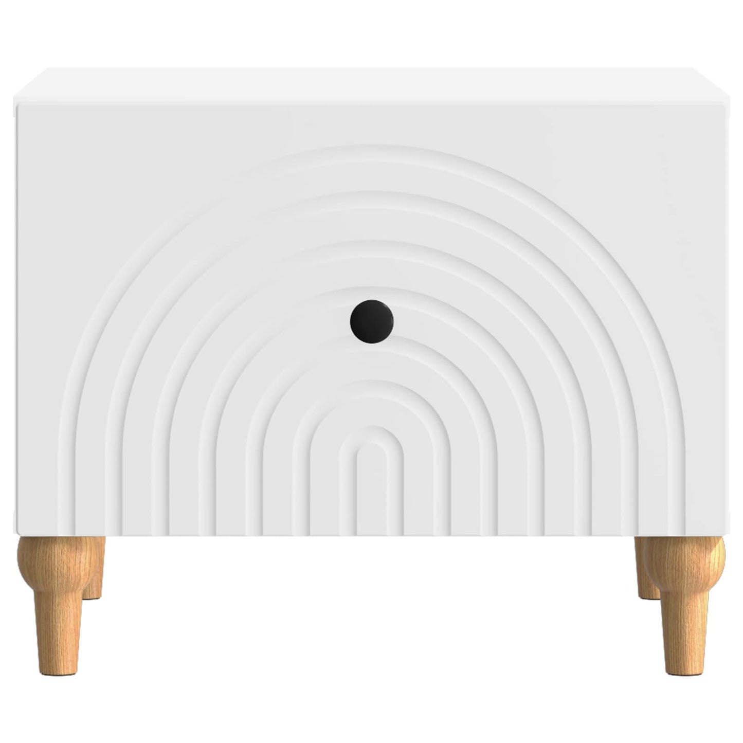 Tavolino da salotto Bianco 49 x 50 x 40 cm Legno ingegnerizzato | homemem39