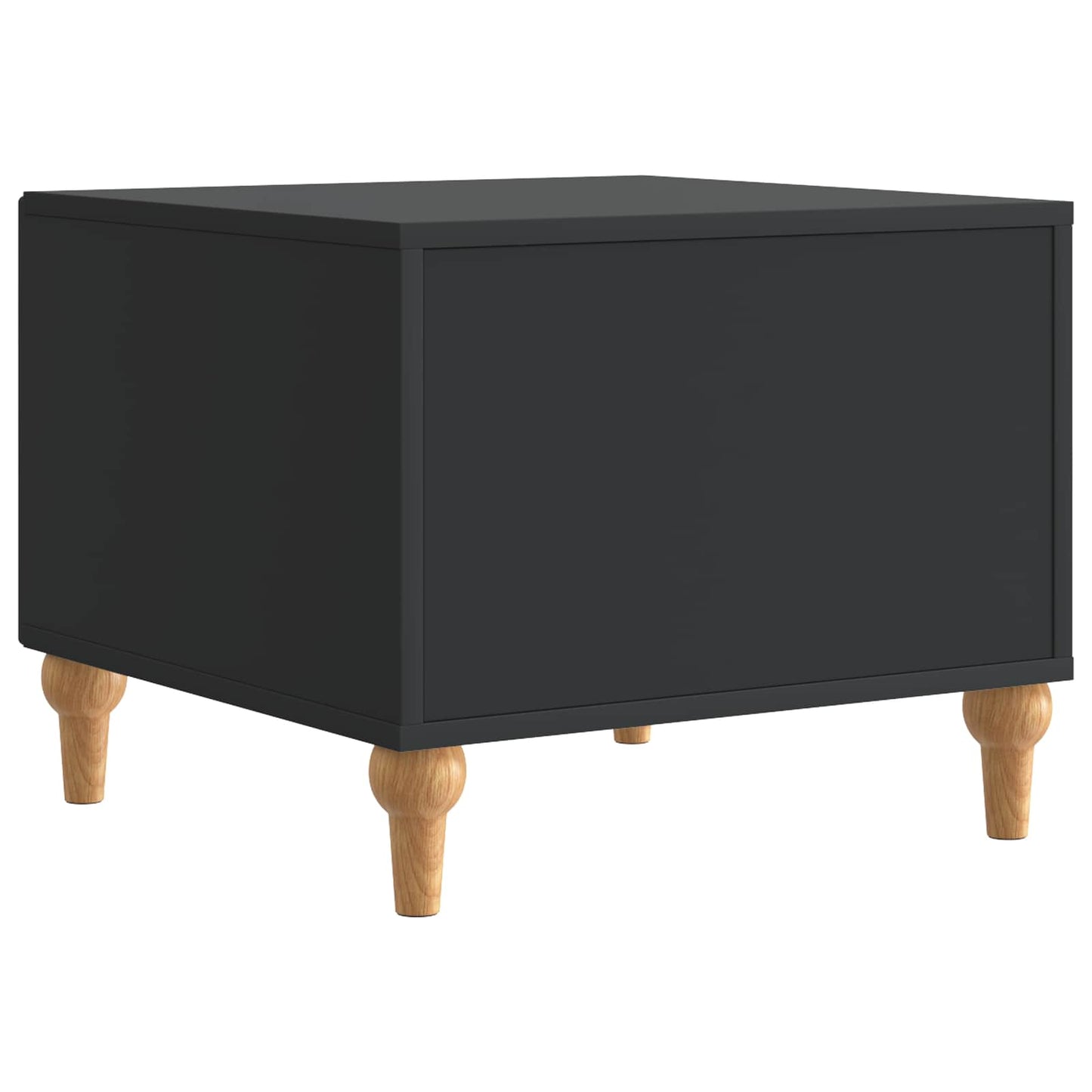 Tavolino da salotto Nero 49 x 50 x 40 cm Legno ingegnerizzato | homemem39