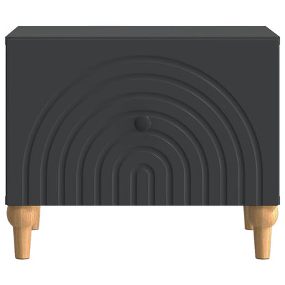 Tavolino da salotto Nero 49 x 50 x 40 cm Legno ingegnerizzato | homemem39