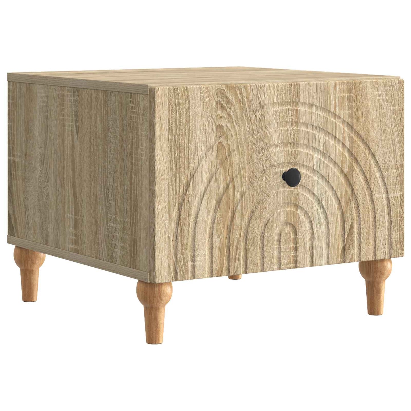 Tavolino da salotto con cassetto Rovere Sonoma 49 x 50 x 40 cm