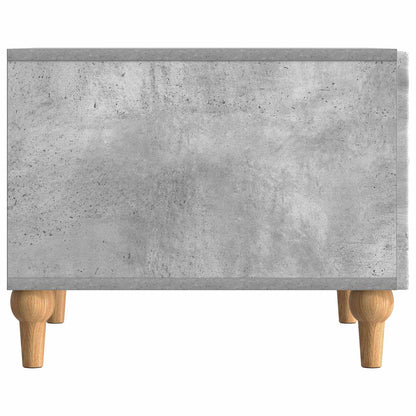 Tavolino da salotto con cassetto Grigio Cemento 49 x 50 x 40 cm | homemem39