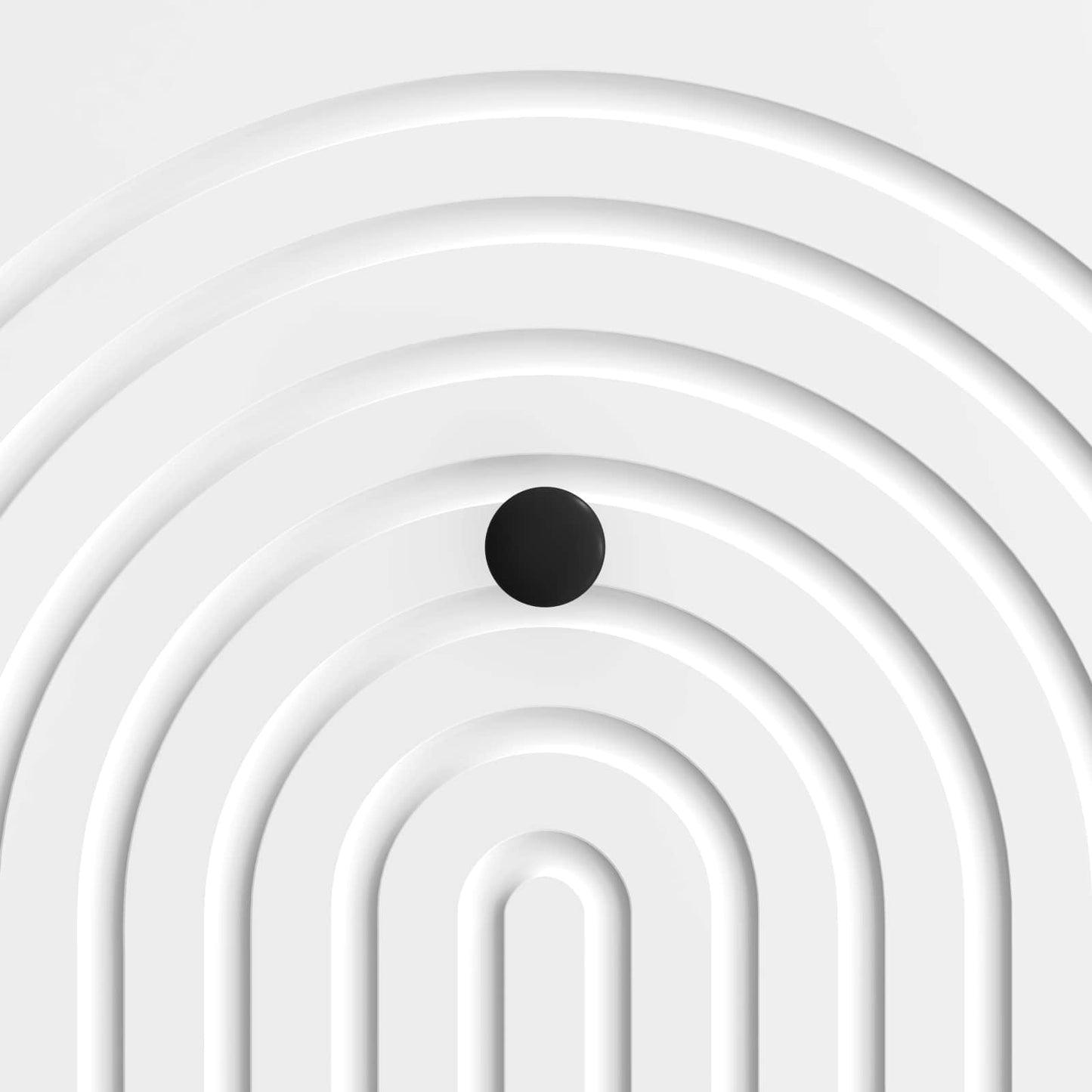 Tavolino da salotto con cassetto Bianco Lucido 49 x 50 x 40 cm | homemem39