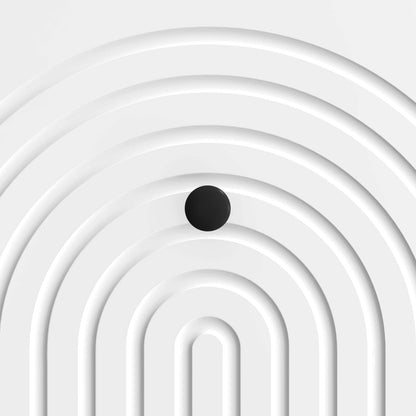 Tavolino da salotto con cassetto Bianco Lucido 49 x 50 x 40 cm | homemem39