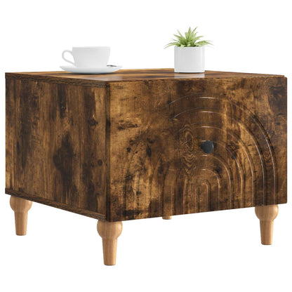 Tavolino da salotto con cassetto Rovere Fumo 49 x 50 x 40 cm | homemem39