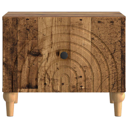 Tavolino da salotto con cassetto Legno antico 49 x 50 x 40 cm | homemem39