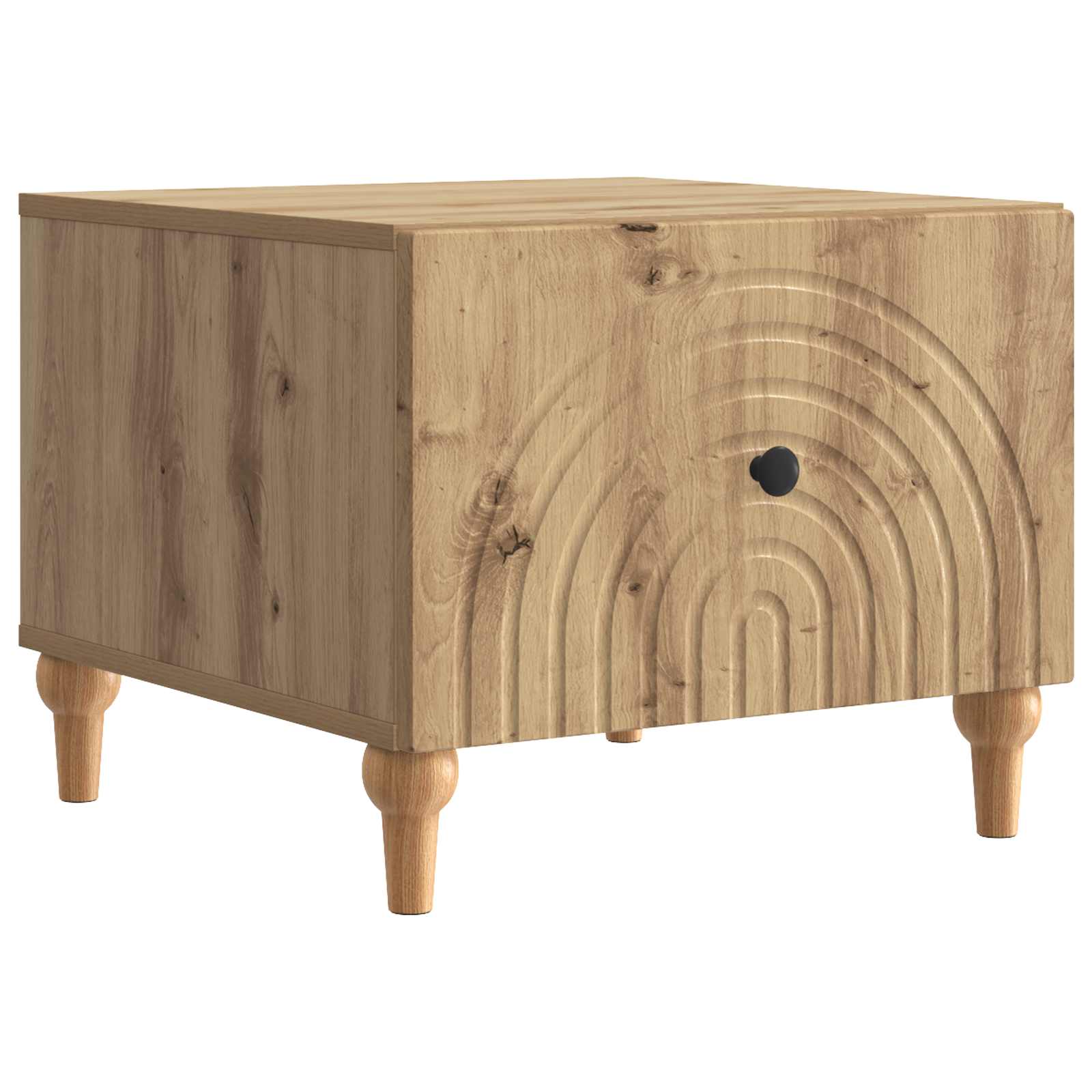 Tavolino da salotto Rovere Artigianale 49 x 50 x 40 cm | homemem39