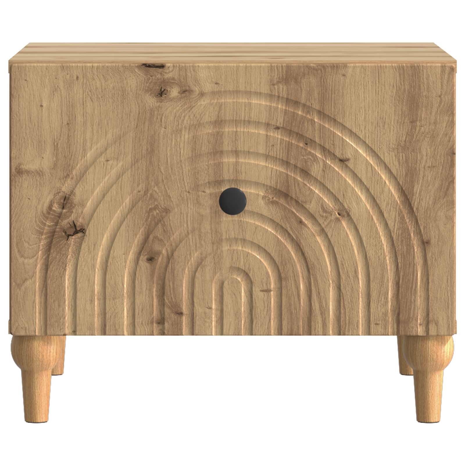 Tavolino da salotto Rovere Artigianale 49 x 50 x 40 cm | homemem39
