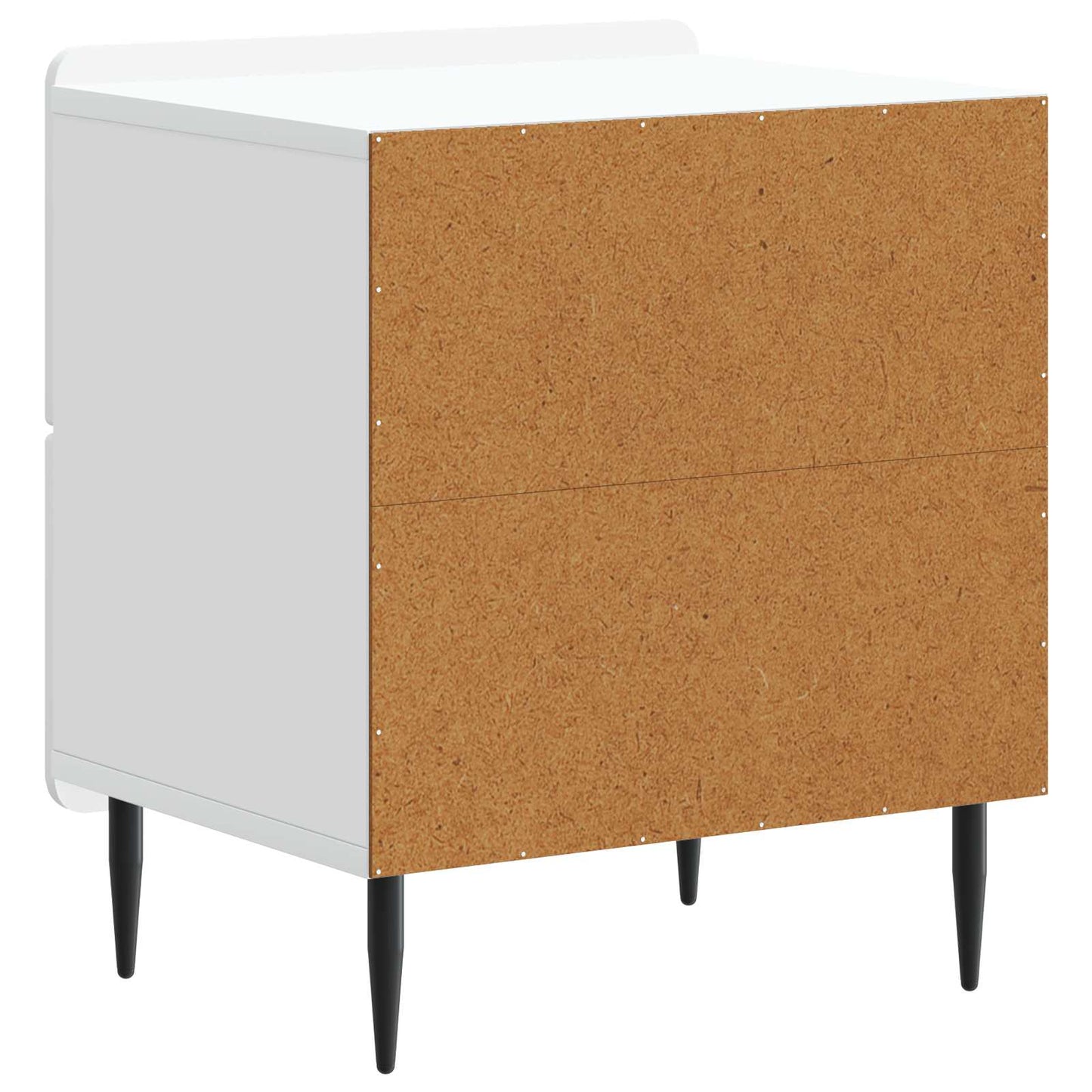 Armadio da Notte con cassetto Bianco 43 x 34,5 x 49,5 cm | homemem39