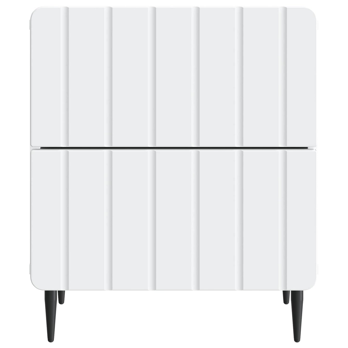 Armadio da Notte con cassetto Bianco 43 x 34,5 x 49,5 cm | homemem39