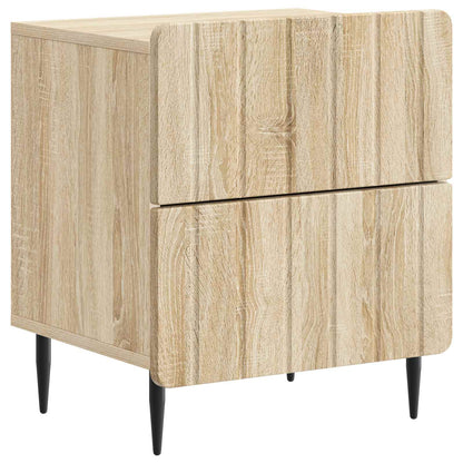 Armadio da Notte con cassetto Rovere Sonoma 43 x 34,5 x 49,5 cm