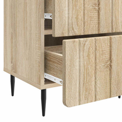 Armadio da Notte 2 pcs Rovere Sonoma 43 x 34,5 x 49,5 cm | homemem39