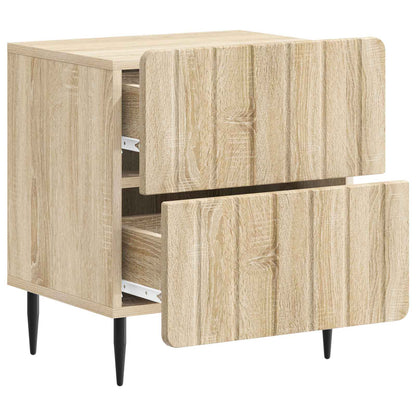 Armadio da Notte 2 pcs Rovere Sonoma 43 x 34,5 x 49,5 cm | homemem39
